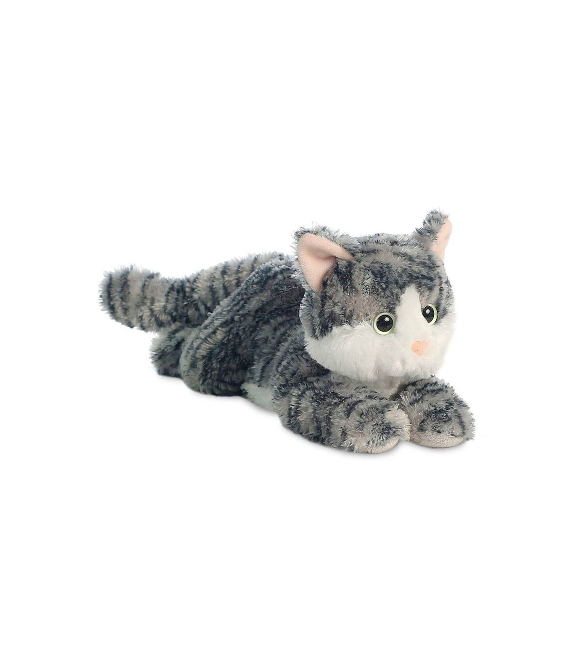 Peluche gato Gris de estilo realista y tamaño mini