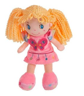 Muñeca de trapo alta 96 cm.(Large rag doll)