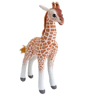 Jirafa de peluche gigante juguete grande de peluche animal de peluche  decoración juguete de regalo para niños M marrón amarillo, 60cm