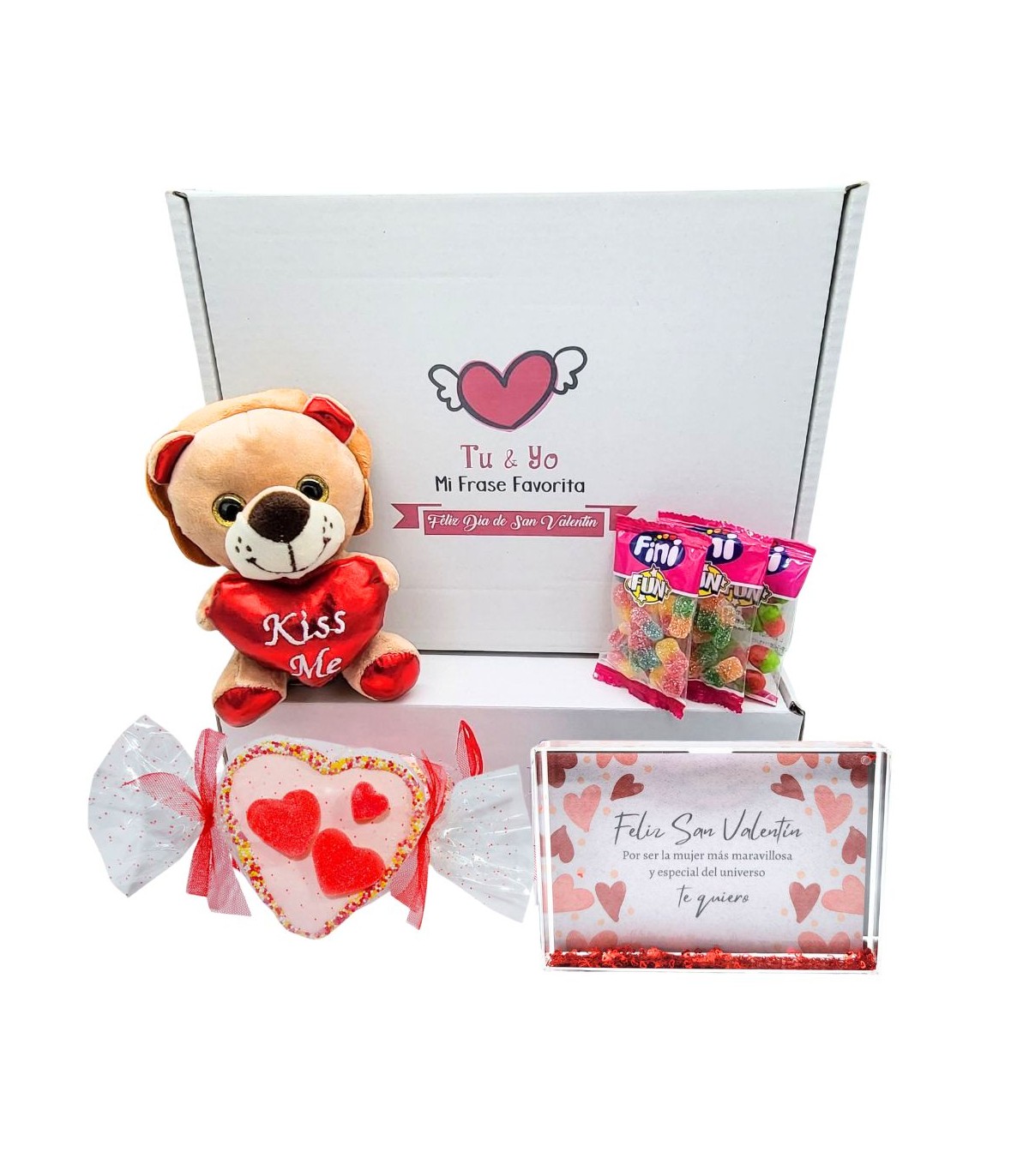 Oso de peluche personalizado, oso de peluche con texto personalizado +  imagen como regalo personalizado para novia/novio en el día de San  Valentín