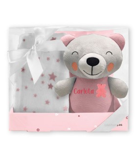 Oso de peluche personalizado, oso de peluche con texto personalizado +  imagen como regalo personalizado para novia/novio en el día de San  Valentín